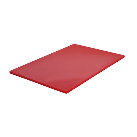 CUTTING BOARD HDPE RED (#67469)