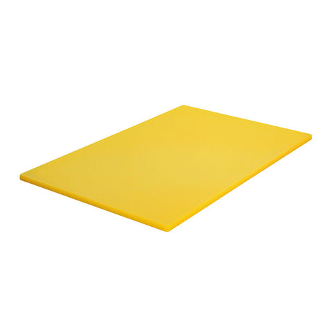 CUTTING BOARD HDPE YELLOW (#67470)