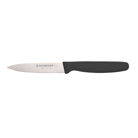 VEGETABLE KNIFE BLACK 10CM (#67480)