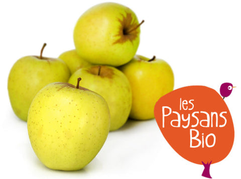 ORGANIC GOLDEN DELICIOUS APPLES 500G (#123658)