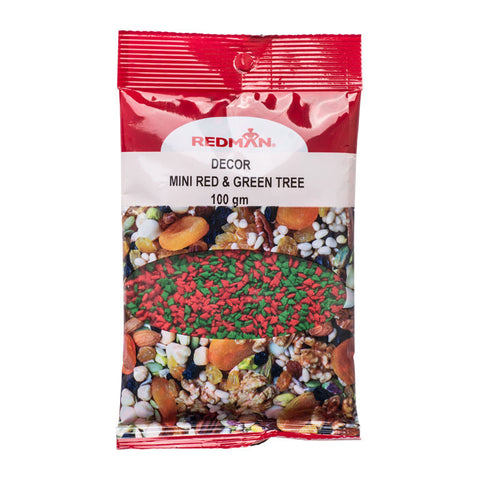 RED AND GREEN TREE DECOR REDMAN 100G (#67564)