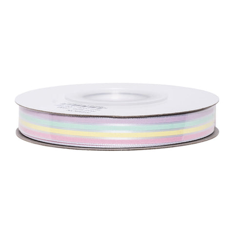 RIBBON COLOURFUL STRIPS 13MMX25M (#67591)