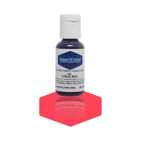SOFTGEL COLOR PASTE CORAL RED 0.75OZ (#67618)