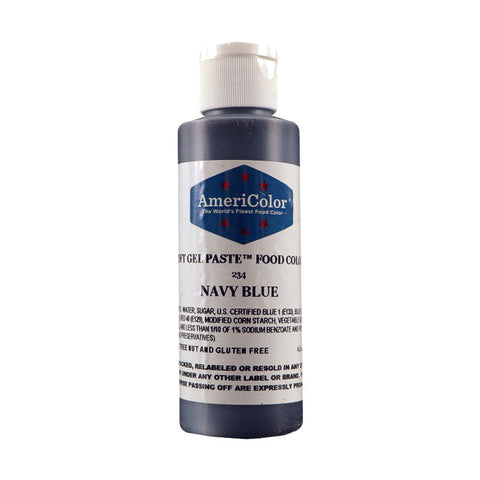 SOFTGEL COLOR PASTE NAVY BLUE 4.5OZ (#67640)