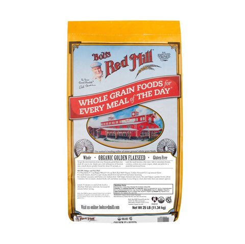 ORGANIC GOLDEN FLAXSEED 25LB (#67647)