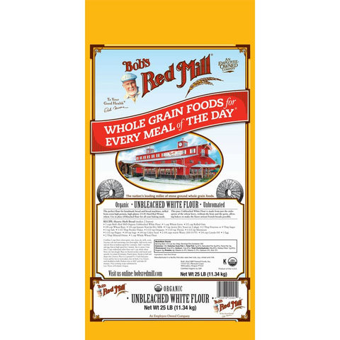 UNBLEACHED ORGANIC ALL PURPOSE FLOUR 25LB (#67648)