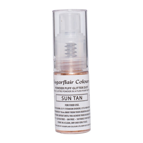 GLITTER COLOR PUFF SPRAY SUN TAN 10G (#67690)