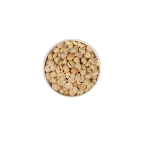 NUT HAZELNUT BLANCHED DICED 1KG (#67714)