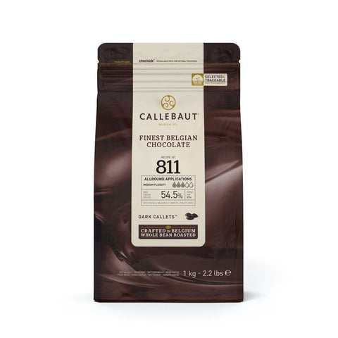 DARK CHOCOLATE COUVERTURE 54.5% 1KG (#67745)