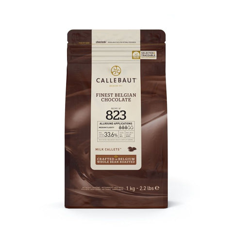 MILK CHOCOLATE COUVERTURE 33.6% 1KG (#67746)