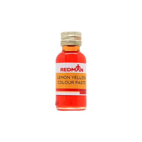 LEMON YELLOW COLOUR PASTE 33ML (#67758)