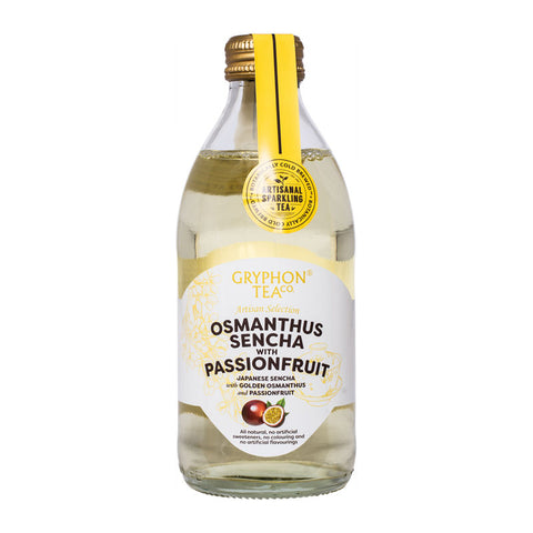 ARTISAN SELECTION CARBONATED OSMANTHUS SENCHA WITH PASSIONFRUIT GREENTEA 300ML (#67828)