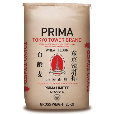 TOKYO TOWER WHEAT FLOUR FOR BREAD 25KG (#67830)
