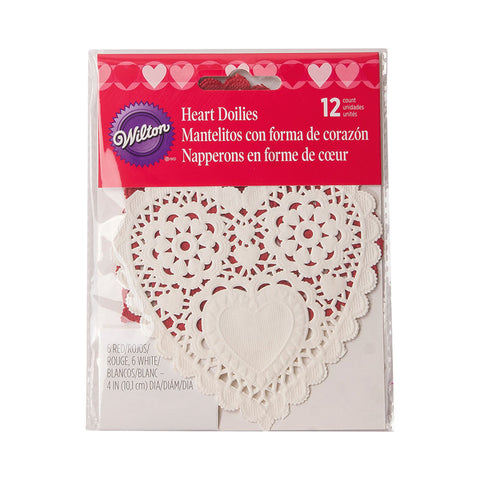HEART SHAPED DOILIES 2104-0448 (#67857)