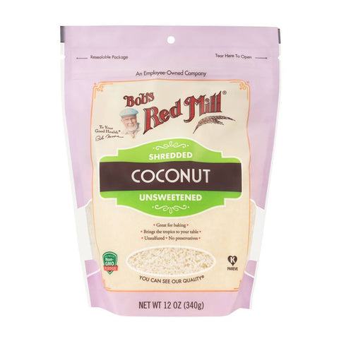UNSWEETENED SHREDDED COCONUT 12OZ (#67915)