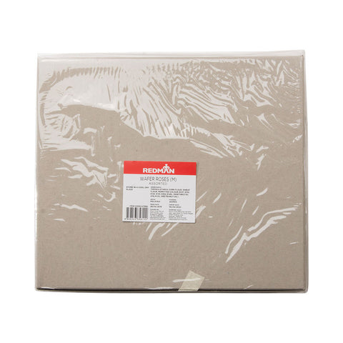 WAFER ROSES (M) ASSORTED 200 PC (#67990)
