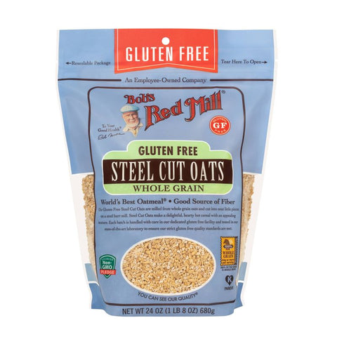 GLUTEN FREE STEEL CUT OATS 24OZ (#68055)