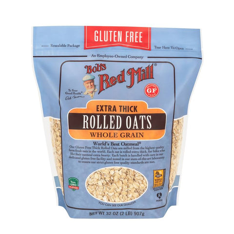 GLUTEN FREE ROLLED THICK OATS 32OZ (#68056)