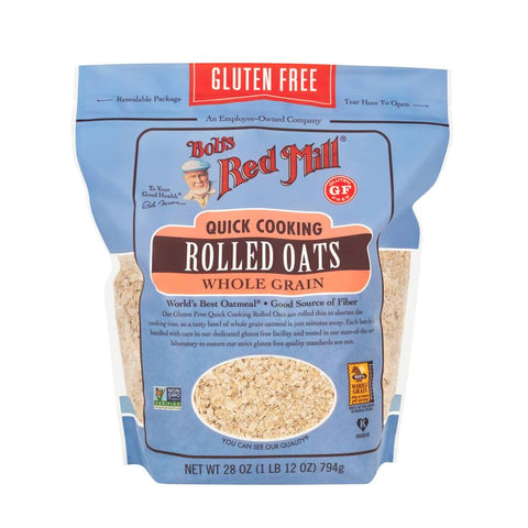 GLUTEN FREE QUICK ROLLED OATS 28OZ (#68058)