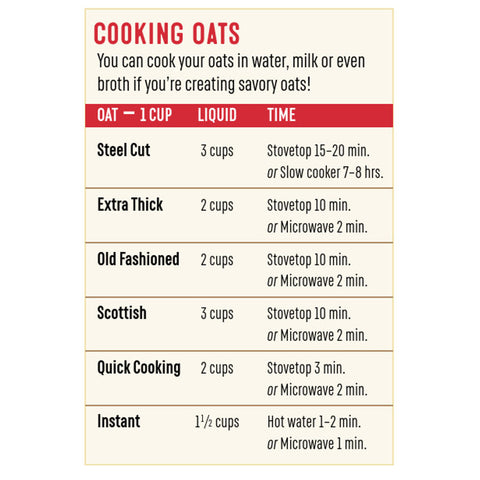 GLUTEN FREE STEEL CUT OATS ORGANIC 24OZ (#68059)