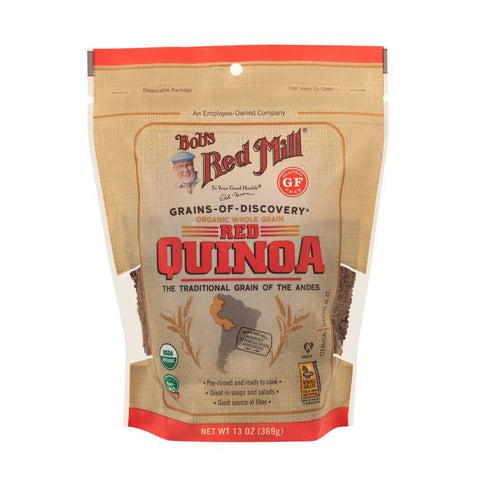 QUINOA RED GRAIN ORGANIC 13OZ (#68063)