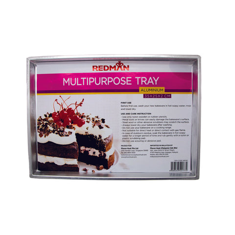 MULTIPURPOSE TRAY 35X25X2CM (#68095)