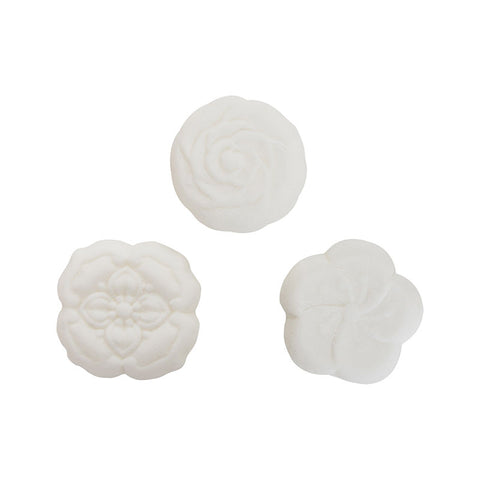 FLOWER WOONDEN MOONCAKE MOULD 30G (#68173)