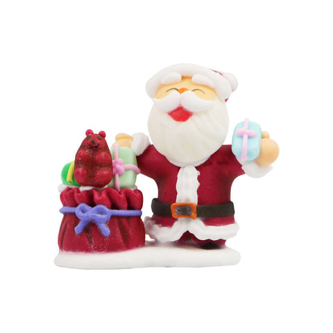 ICING SANTA W/GOODIES 55X30X56MM XM147 (#68196)