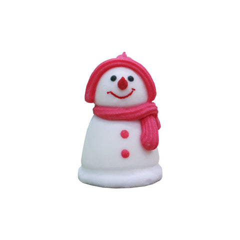 ICING SNOWMAN W/RED HAT 30X30X46MM C732 (#68199)