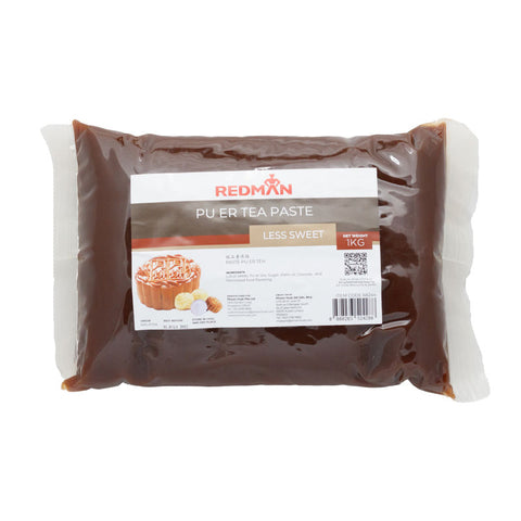 MOONCAKE PASTE PU ER TEA LESS SWEET 1KG (#68244)