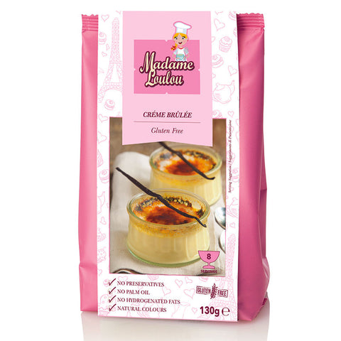 GLUTEN FREE CREME BRULEE MIX 130G (#68307)
