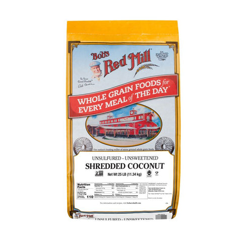 UNSWEETENED SHREDDED COCONUT 25LB (#68315)
