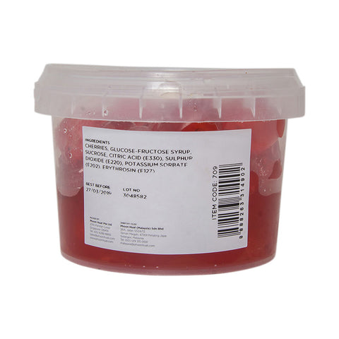WHOLE RED GLACED CHERRY 250G (#709)