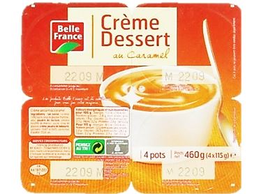 CARAMEL CREAM DESSERT 115G (#114737)