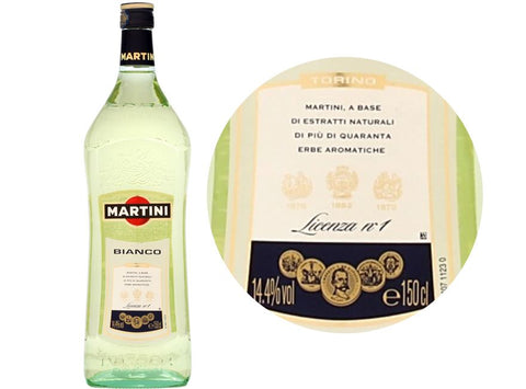 MARTINI BIANCO APERITIF 14.4% 1L (#118785)