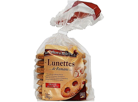 STRAWBERRY JAM BISCUITS 350G (#116505)