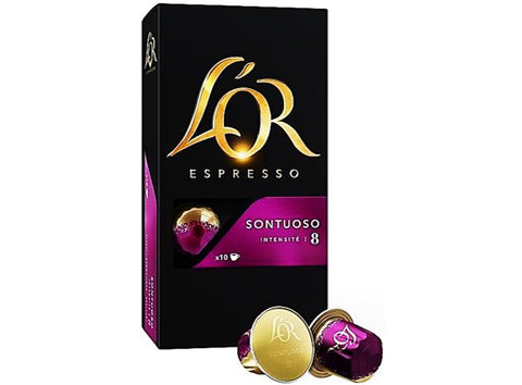 SONTUOSO ESPRESSO COFFEE CAPSULES 10PC (#118115)