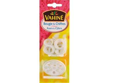 NUMBER SHAPED CANDLES 10PC (#126818)