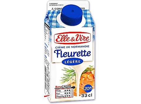 FRESH FLEURETTE CREAM 15% FAT 33CL (#114895)
