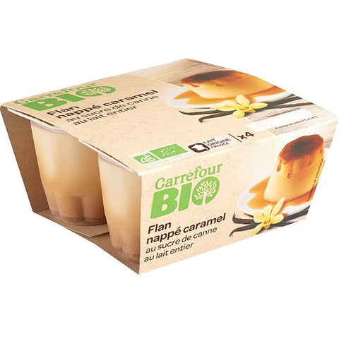 ORG VANILLA CARAMEL FLAN DESSERT 125G (#116327)