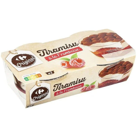 RASPBERRY TIRAMISU DESSERT 100G (#116294)