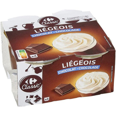 CHOCOLATE LIEGEOIS DESSERT 100G (#116833)