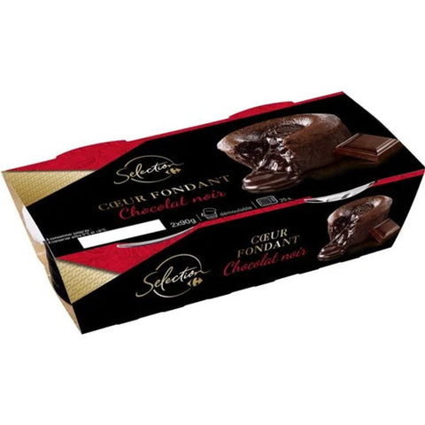 DARK CHOCOLATE LAVA CAKE DESSERT 90G (#116228)