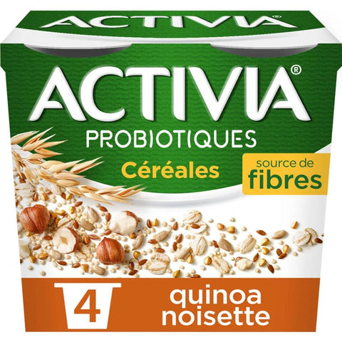 ACTIVIA QINOA HAZELNUT YOGURT 120G (#114656)