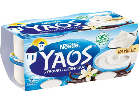 YAOS VANILLA GREEK YOGURT 125G (#114647)