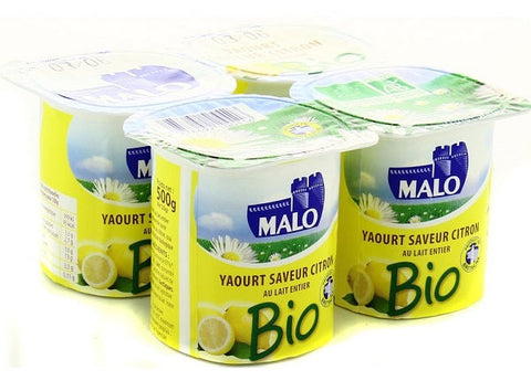 ORGANIC LEMON YOGURT 125G (#114623)