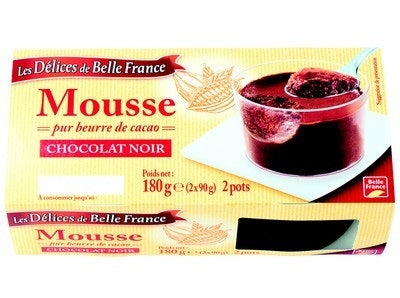 DARK CHOCOLATE MOUSSE 90G (#114709)