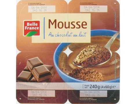MILK CHOCOLATE MOUSSE 60G (#114716)