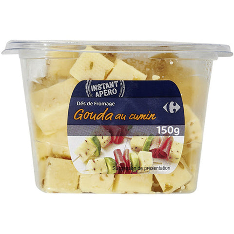 DICED GOUDA CUMIN CHEESE 150G (#116308)