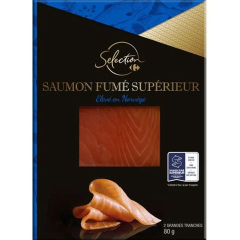 NORWAY SMOKED SALMON FISH 80G (#116013)